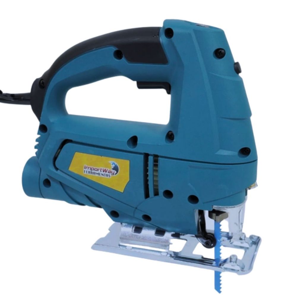Serra Tico Tico Com Guia Laser 650W Importway Ângulo de corte: 0º à 45º