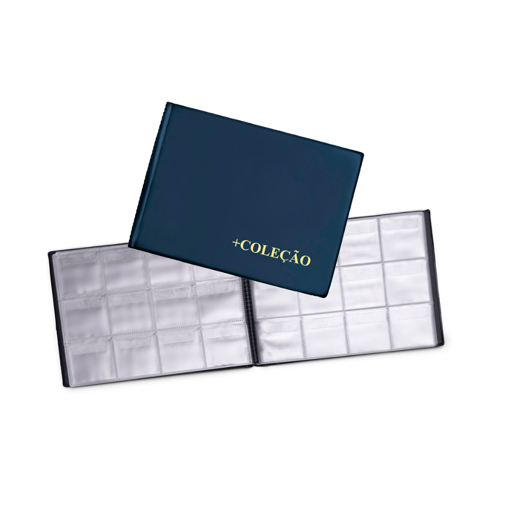 Álbum Para 120 moedas - Para moedas de até 4,0cm