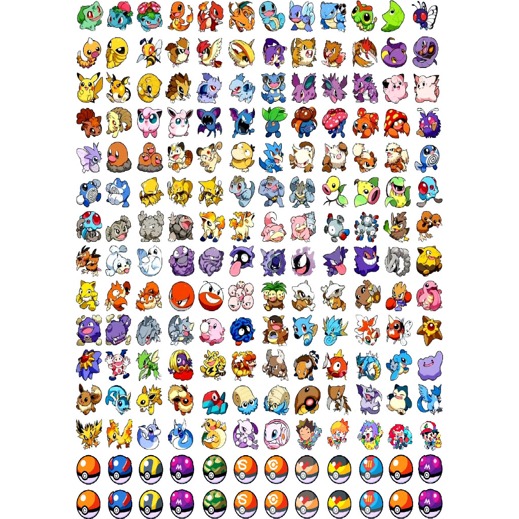 180 TATUAGENS TEMPORARIAS INFANTIS pokemon POKEMON GO - POKEMON TCG