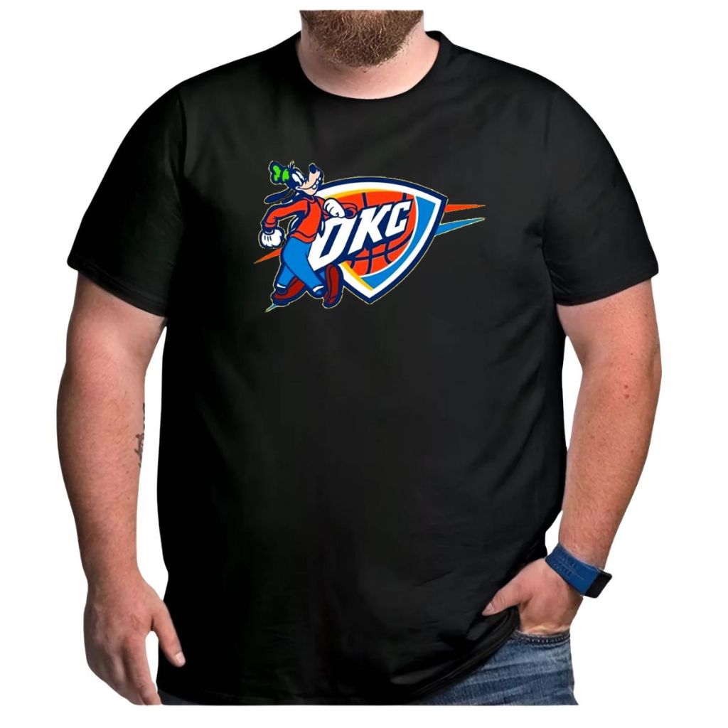 Camiseta Basquete Plus Size Oklahoma City Okc Edição 2020