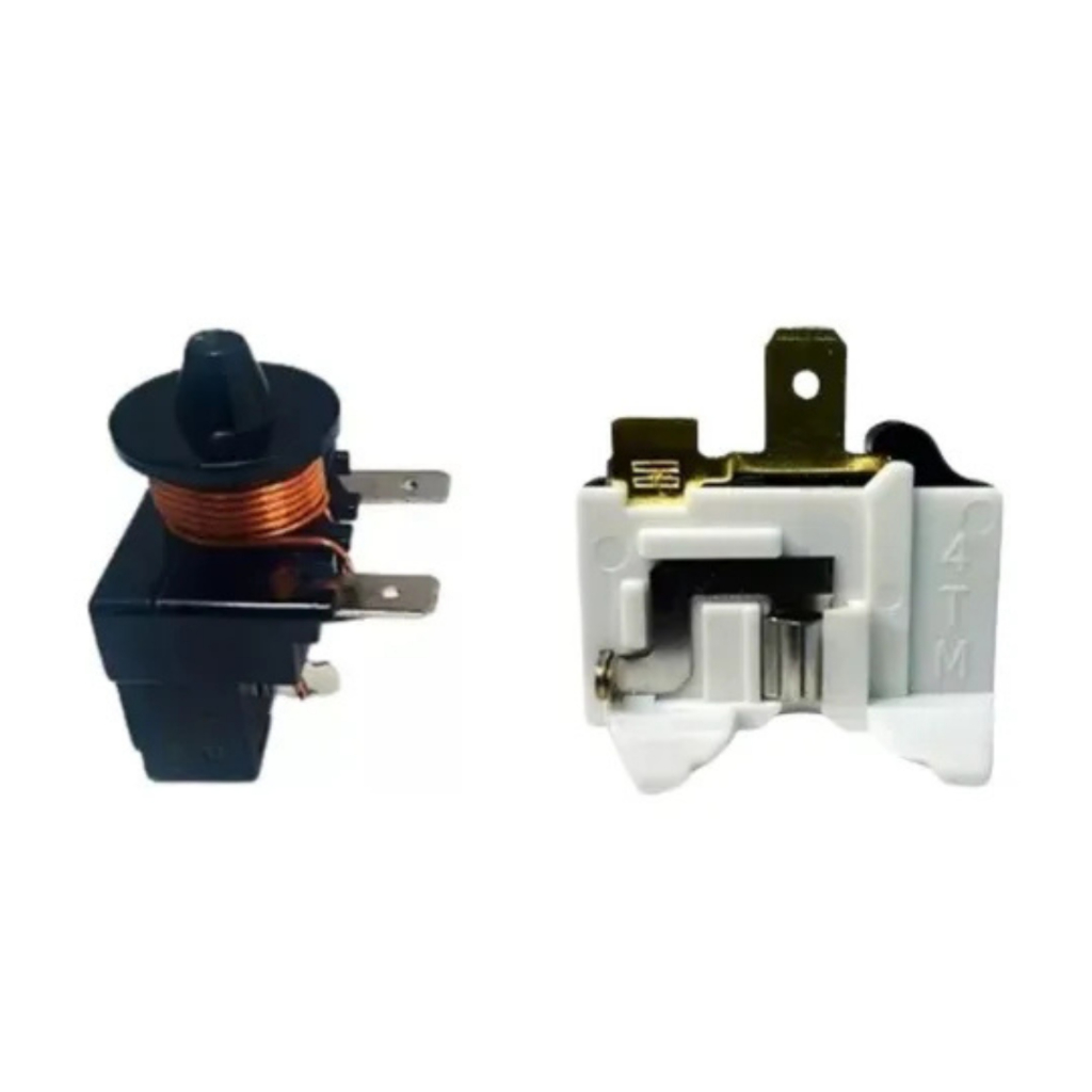 KIT COM RELE FF 1/4 (127V) + PROTETOR TERMICO PARA COMPRESSOR
