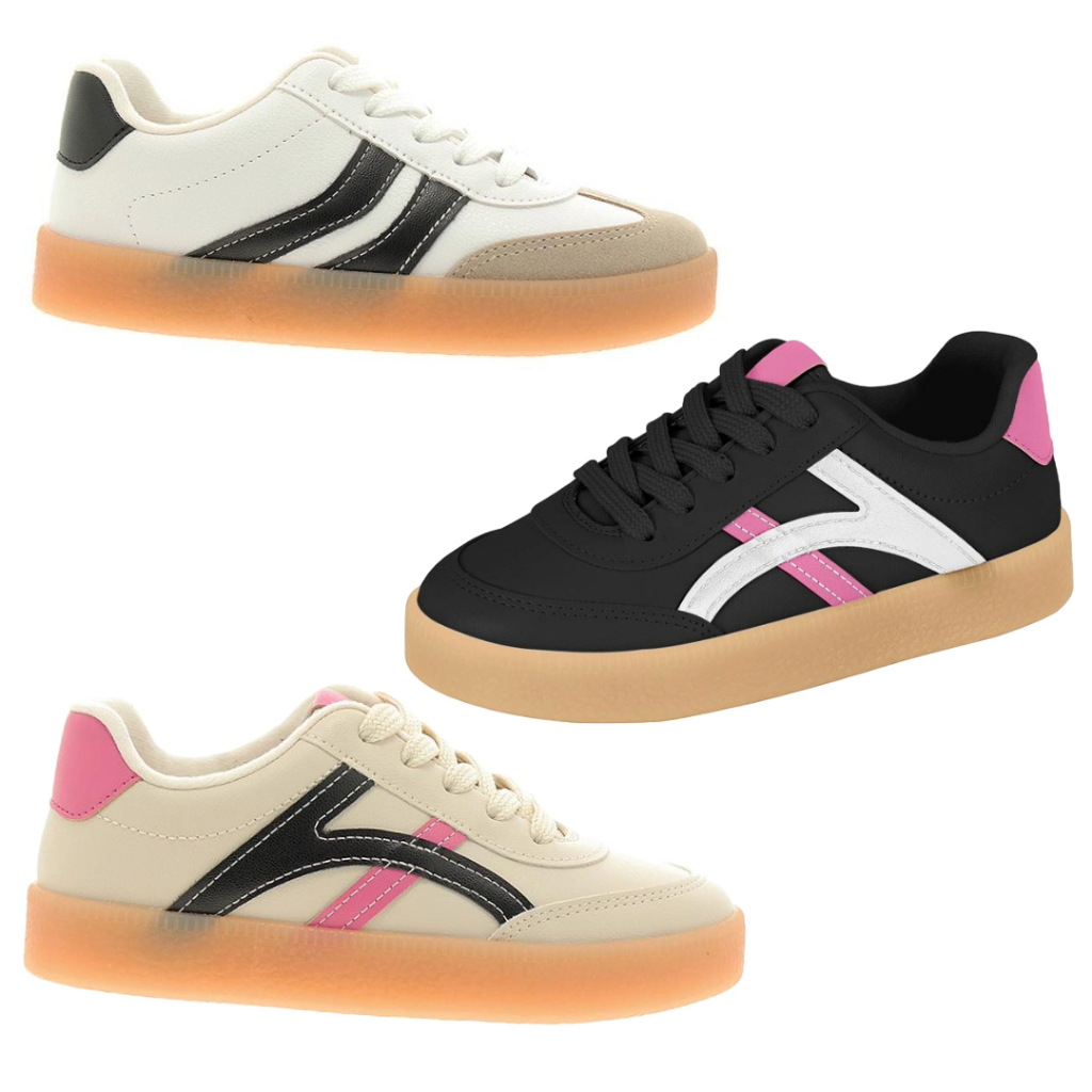 Tênis Casual Menina Molekinha, Tenis Escolar, Tênis Casual Plataforma Tenis I Antil Solado Mais Grosso Flatform — R$ 79,13 em Shopee, 28% OFF