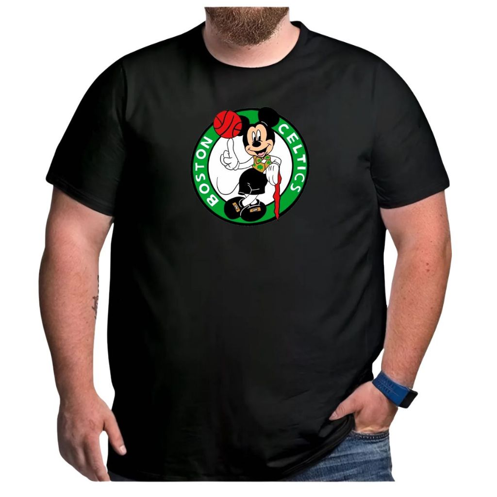 Camiseta Basquete Plus Size Boston Celtic Edição 2020 Tatum