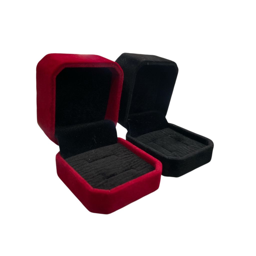 Caixinha De Aliança Veludo (Não vai com anel) em Oferta na Shopee