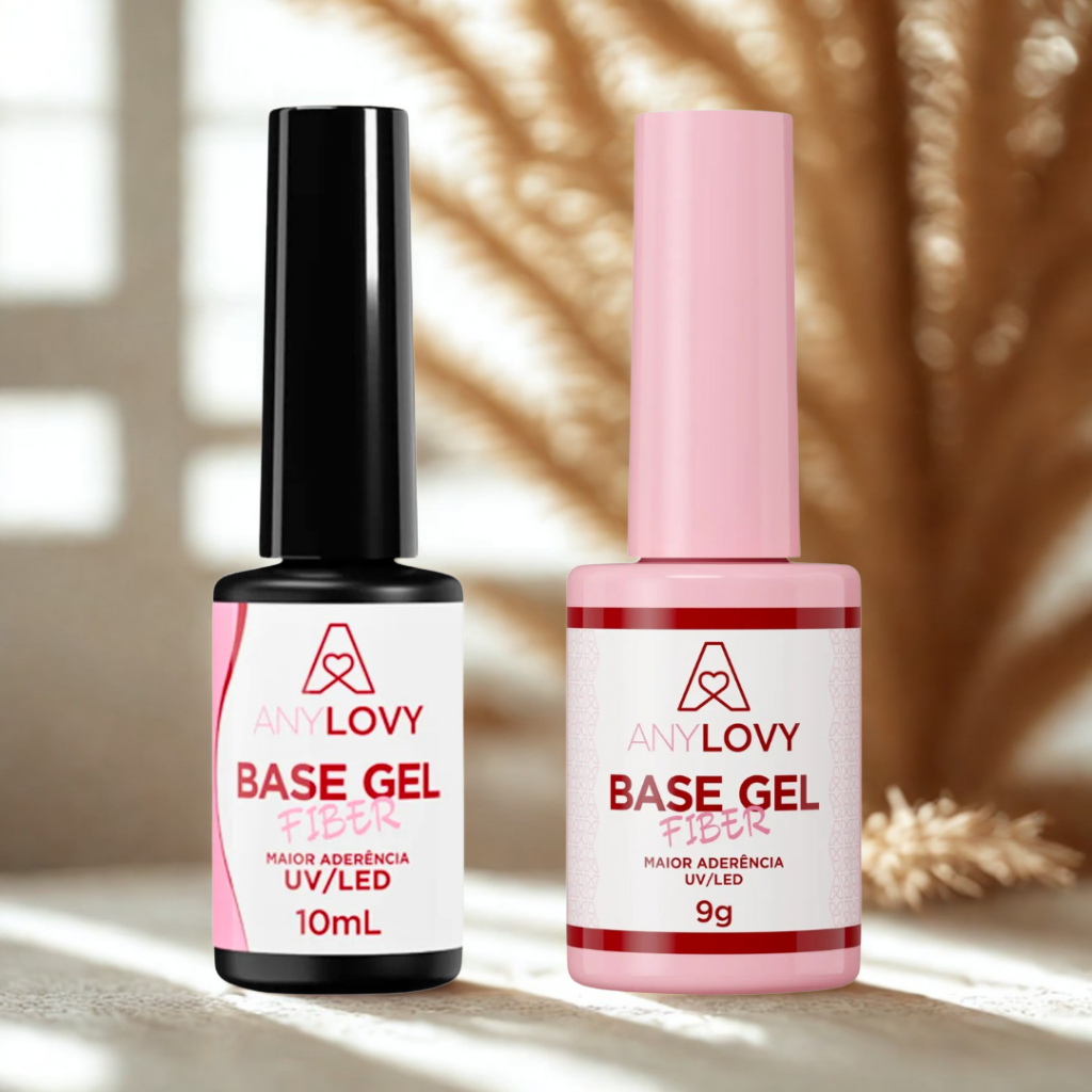 Base Gel Fiber AnyLovy 9g – Alta Fixação e Resistência para Alongamento com Fibra em Oferta na Shopee