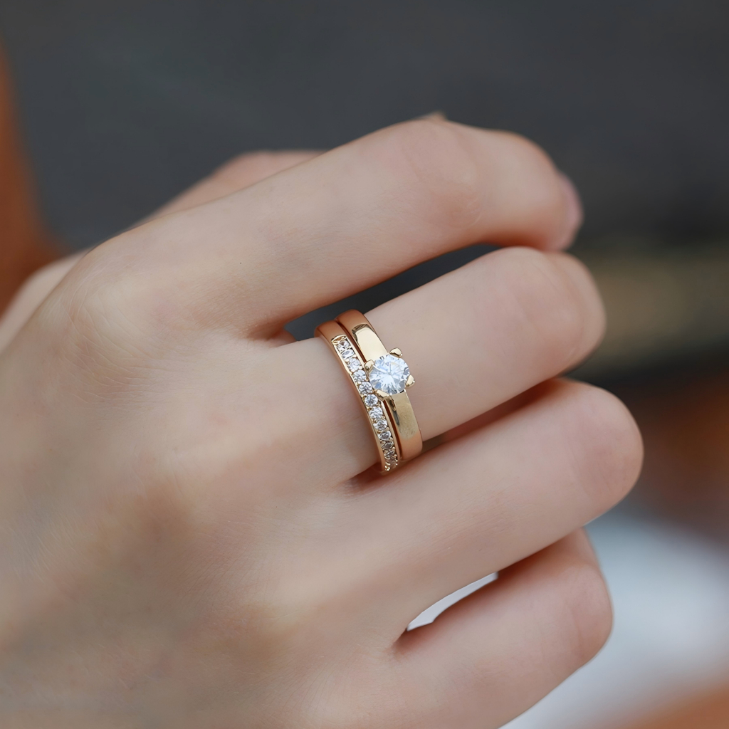 Aliança Banhada Ouro 3mm - Comprar com Melhor Preço em Anéis