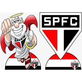 são paulo futebol kit decoração de festa infantil 4 display de mesa 20cm em Oferta na Shopee