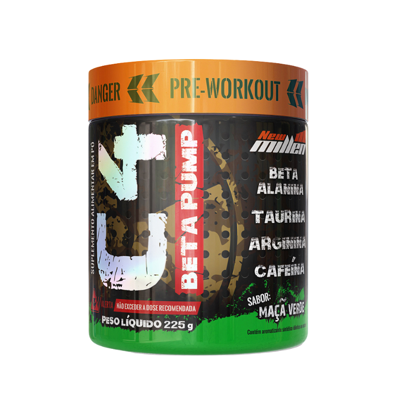 C4 Beta Pump 225g - New Millen  Pré-Treino Potente