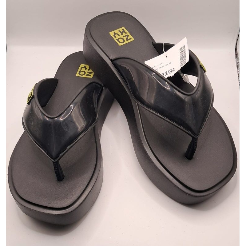 Tamanco Chinelo de dedo zaxy trend Plataforma salto 3,0cm