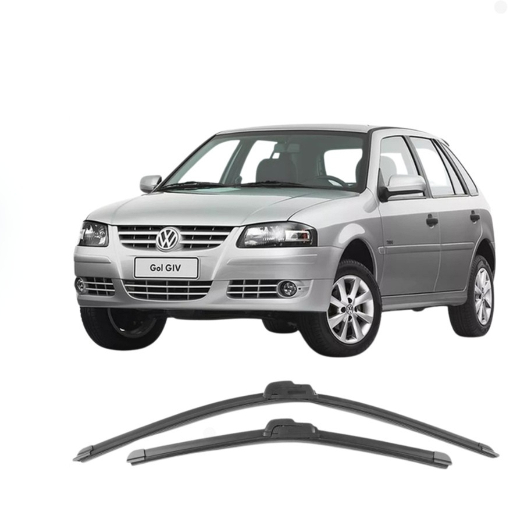 Par Palhetas GOL G4 2005 2006 2007 2008 2009 Limpador De Parabrisa Dianteiro em Oferta na Shopee