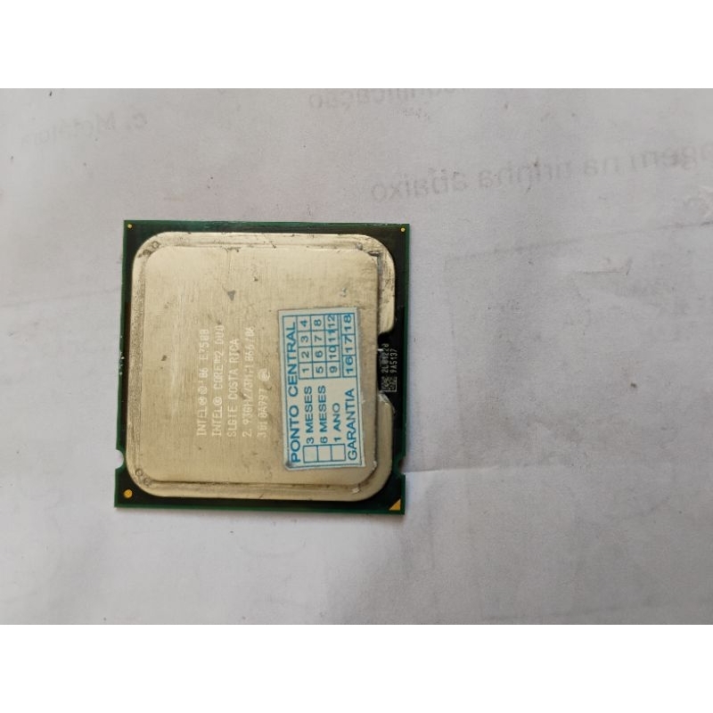 processador Intel Pentiuml core e7500 2 duo 2.93ghz