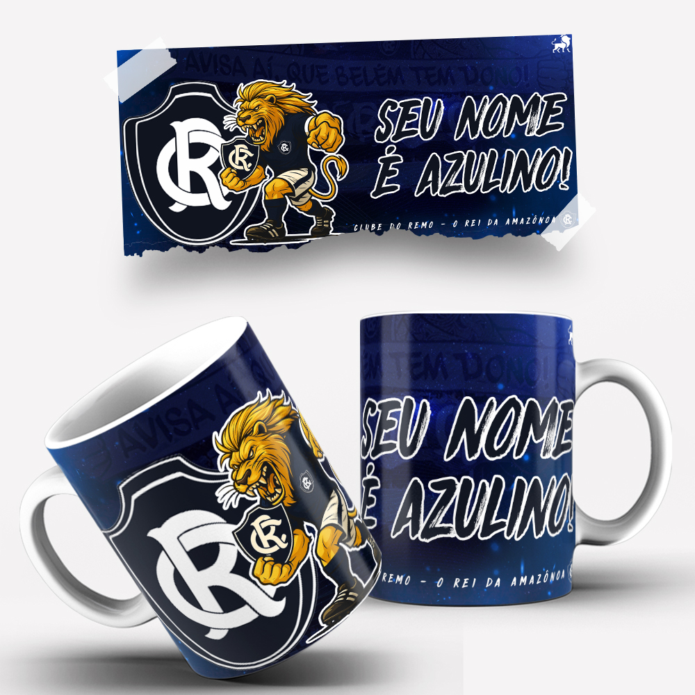Caneca do Remo Personalizada Com Nome Caneca Clube do Remo