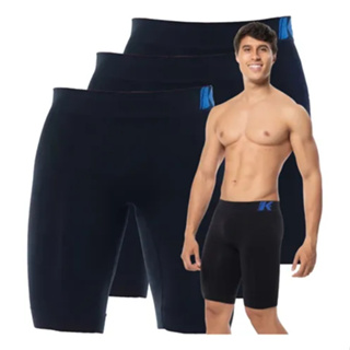 Kit 3 Bermudas Térmica Masculina Corrida Academia Treino Anti Assadura Sem Costura Keeper em Oferta na Shopee