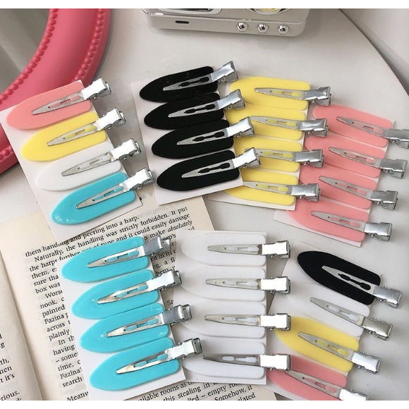 24/48/96 Unidades De Grampos De Cabelo Sem Costura , Faixa Lateral Franja , Bico De Pato em Oferta na Shopee