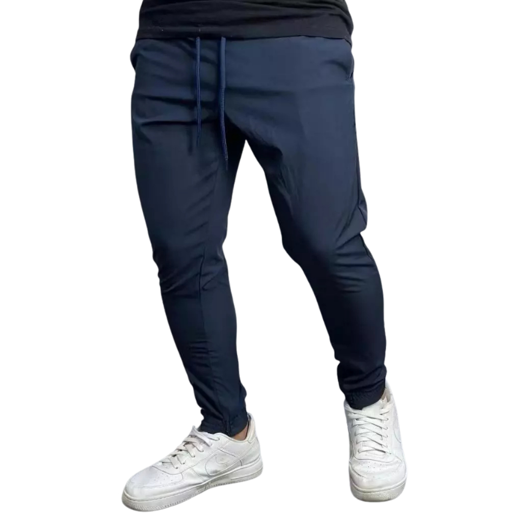 Calça Masculina Elastano Jogger Fit Academia Casual Conforto Estilo