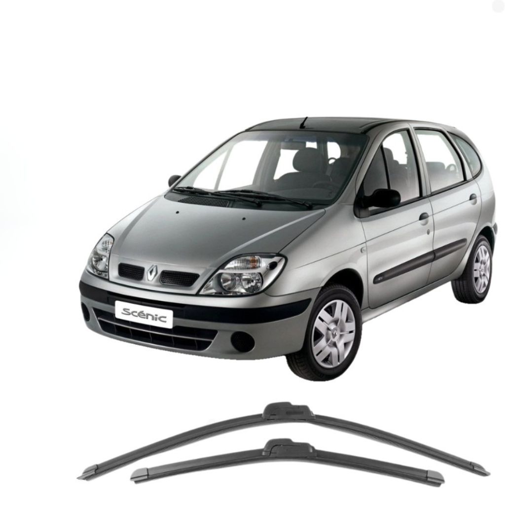 Par Palhetas SCENIC 1997 1998 1999 2000 ATÉ 2010 Limpador De Parabrisa Dianteiro em Oferta na Shopee