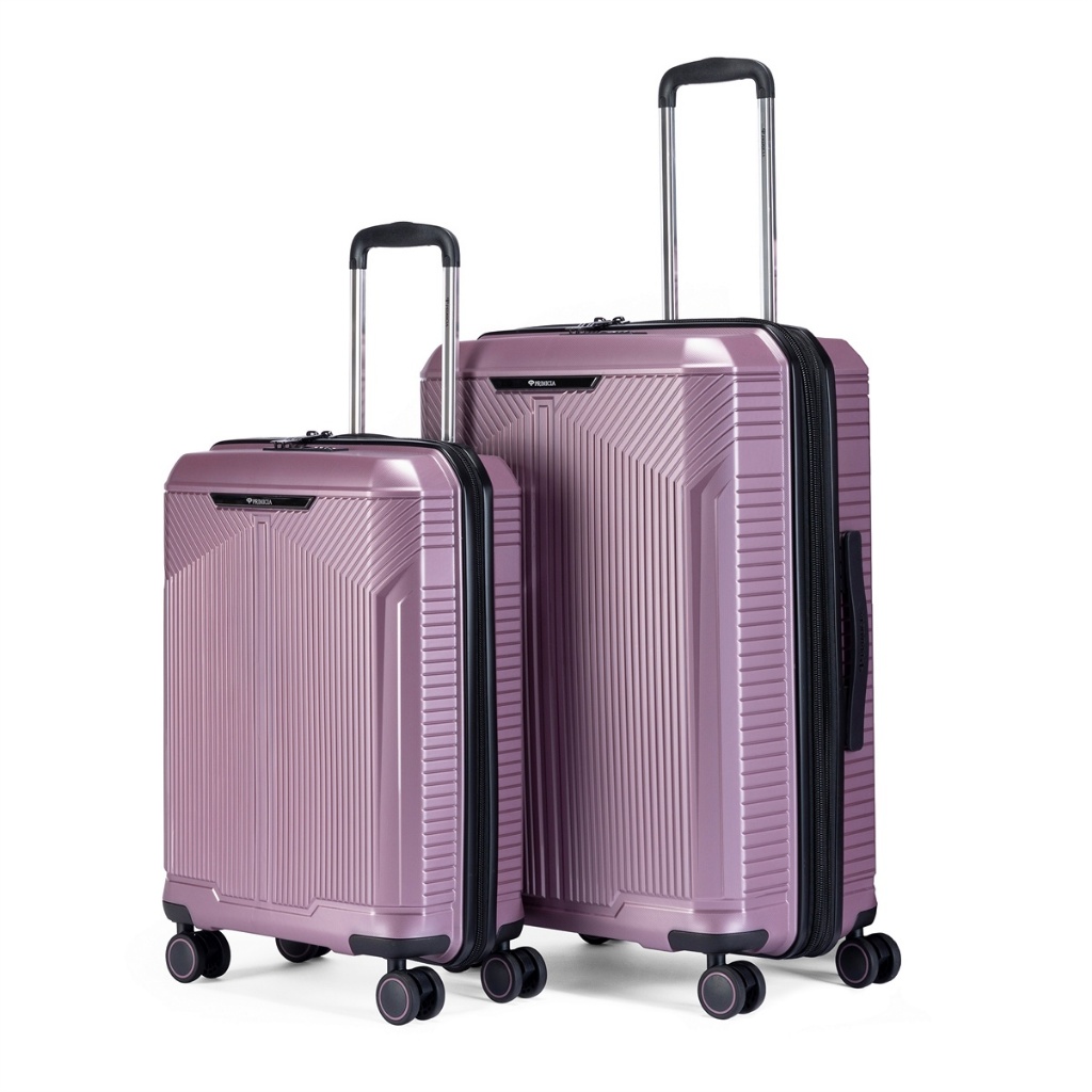 Imagem Kit 2 Malas Viagem Primicia P e M Rodinha 360° Anac Trabalho Cadeado Tsa Com Senha