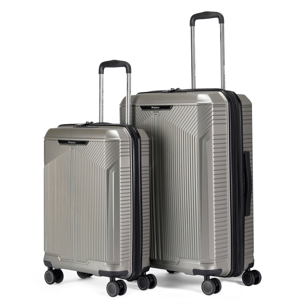 Imagem Kit 2 Malas Viagem Primicia P e M Rodinha 360° Anac Trabalho Cadeado Tsa Senha