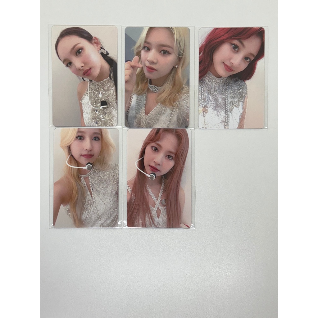 twice beyond live world in a day photocard original kpop