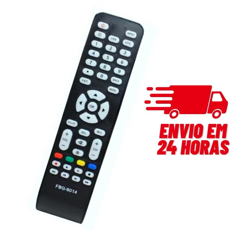 Controle Remoto Tv Compativel AOC Smart AOC Lcd AOC Roku