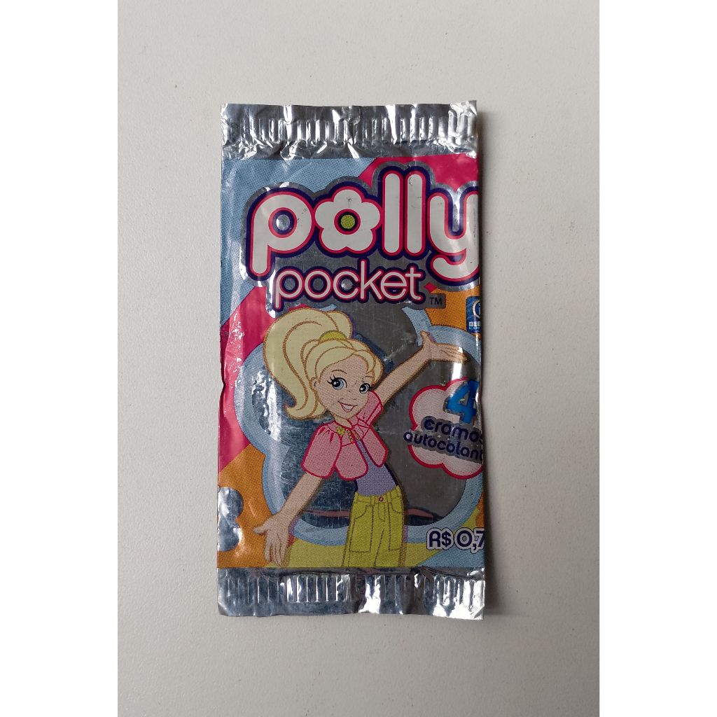 Envelope de Figurinhas - Polly Pocket - Lacrado - VALOR UNITÁRIO