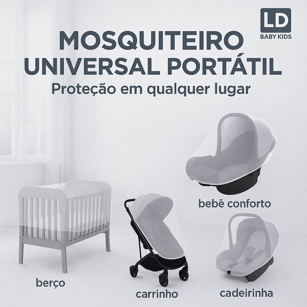 Mosqueteiro Universal Portatil - LD BABY & KIDS