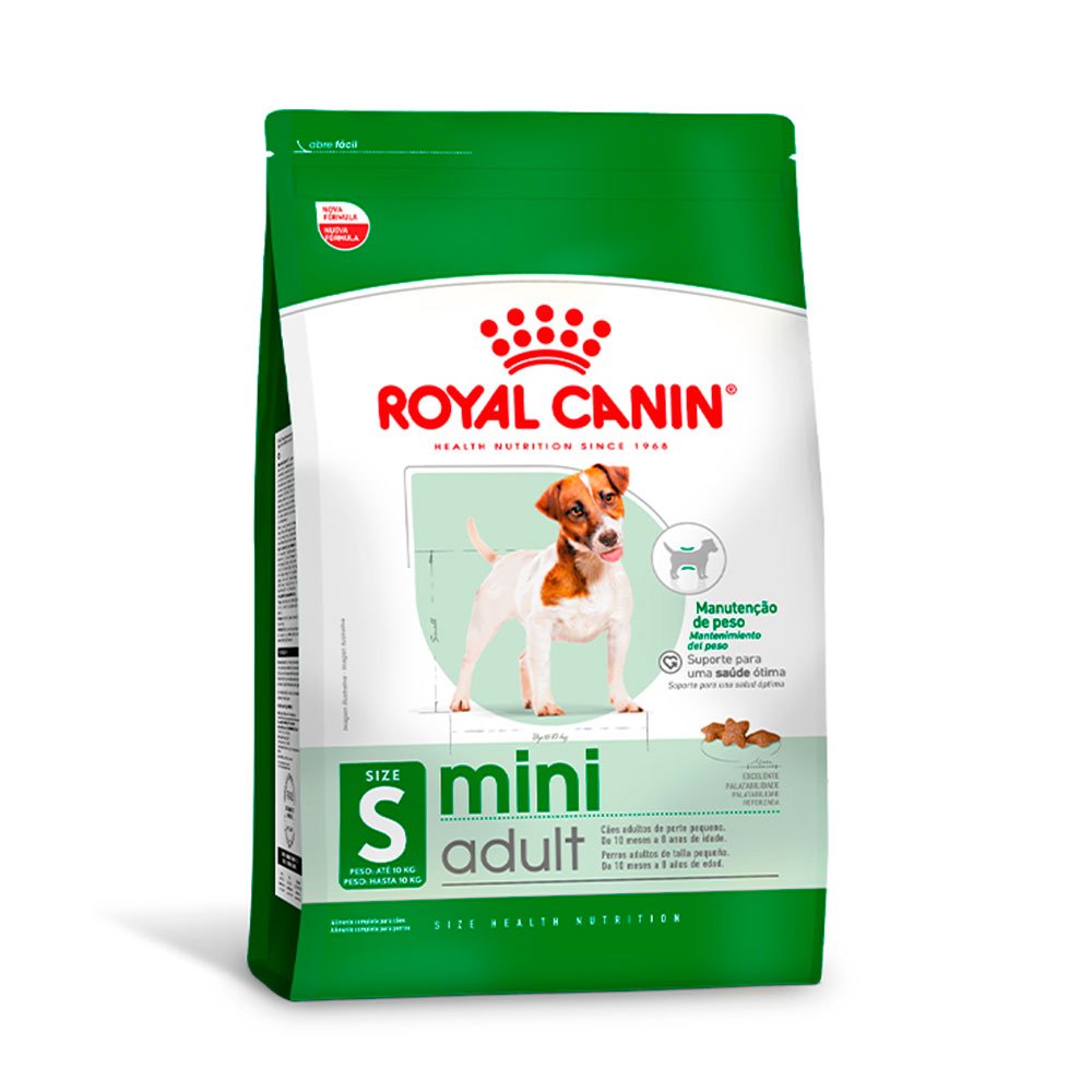 Ração Royal Canin Mini Adult Para Cães Adultos de Raças Pequenas 7,5kg - Pets