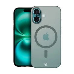 Capa Case Capinha p/ iPhone 16 - Crystal Slim Magsafe - NÃO AMARELA - Titanium - Gshield