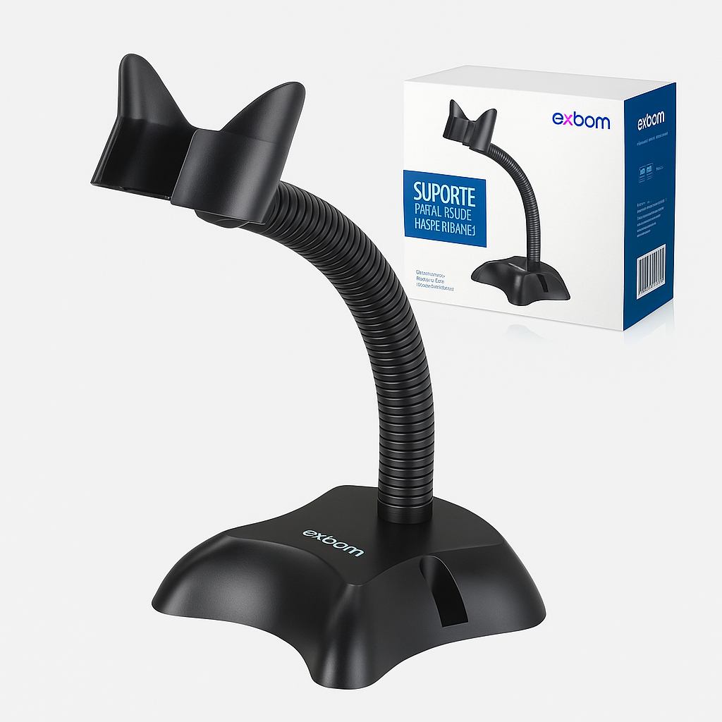 Suporte Para Leitores De Código De Barras Com fio e Sem Fio Universal