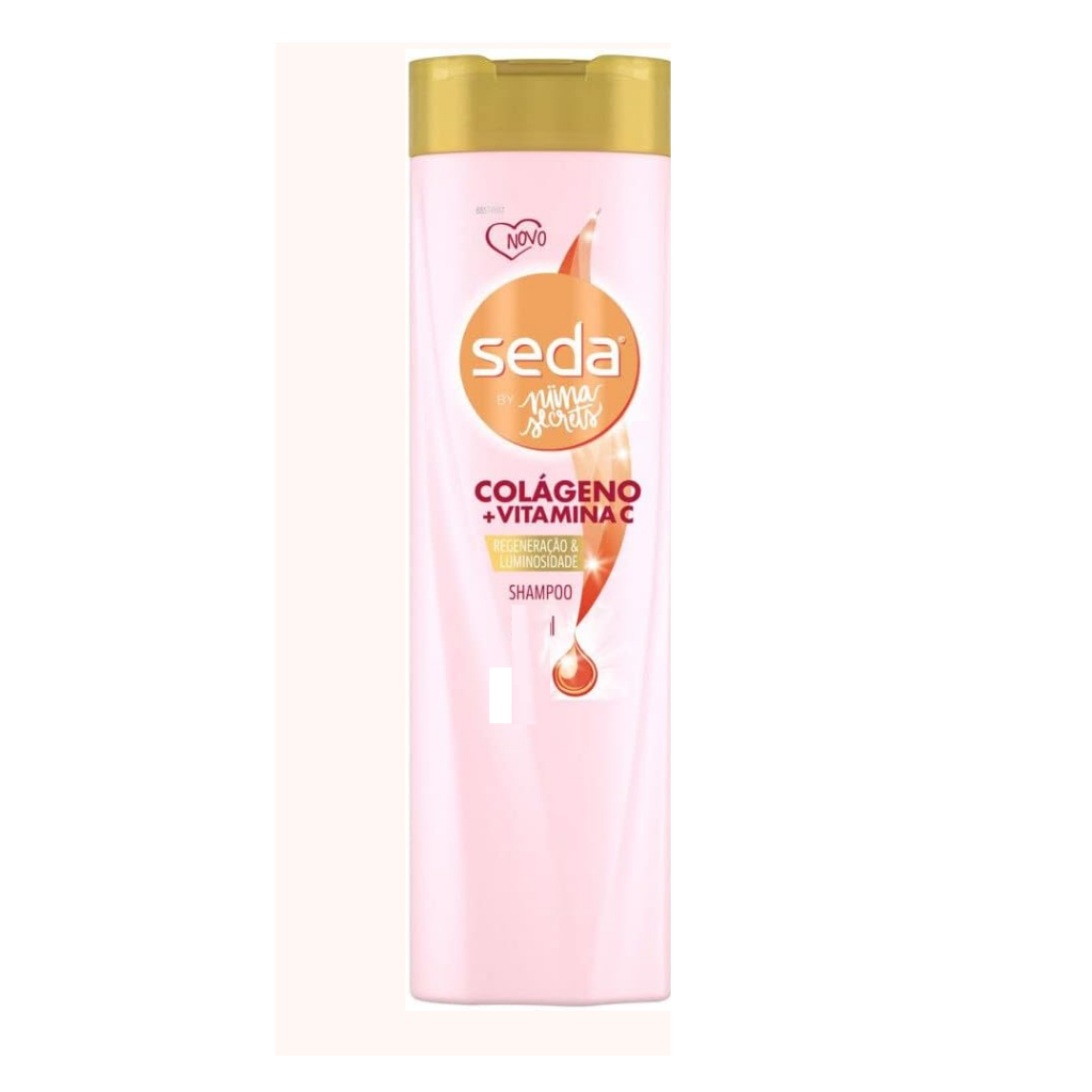 Shampoo Seda Colágeno E Vitamina C Regeneração e Luminosidade 300Ml em Oferta na Shopee