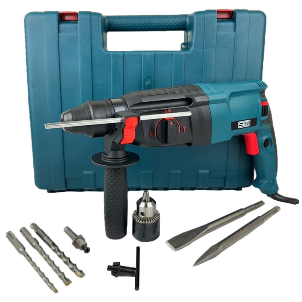 Martelete Rompedor SDS Plus 1000W 3.5J + Furadeira Industrial Profissional Envio Imediato — imagem 2 de 2