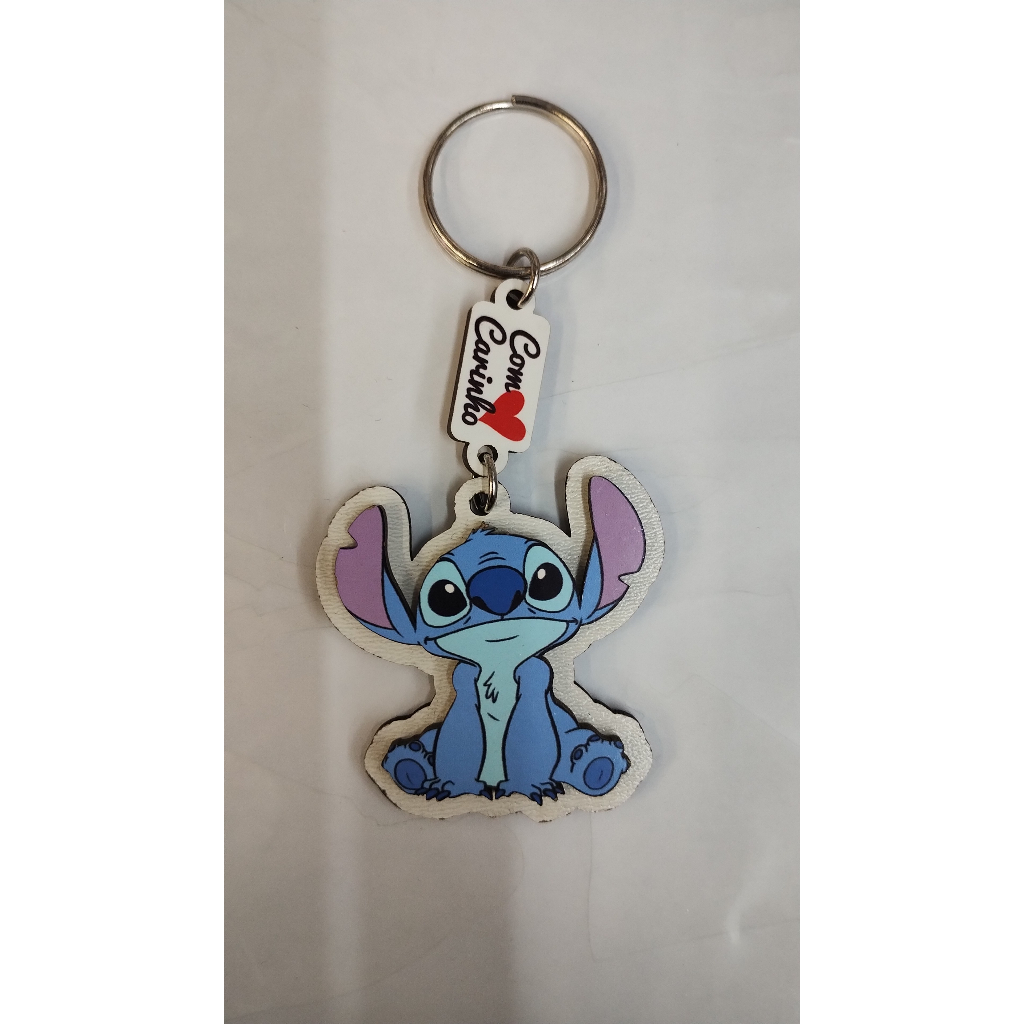 Chaveiro lembrancinha Stitch pra sua festa MDF