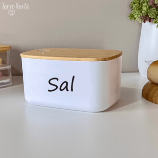 Pote Hermético Personalizados Pote Com Tampa De Bambu Porta Mantimentos 650ML Manteigueira em Oferta na Shopee