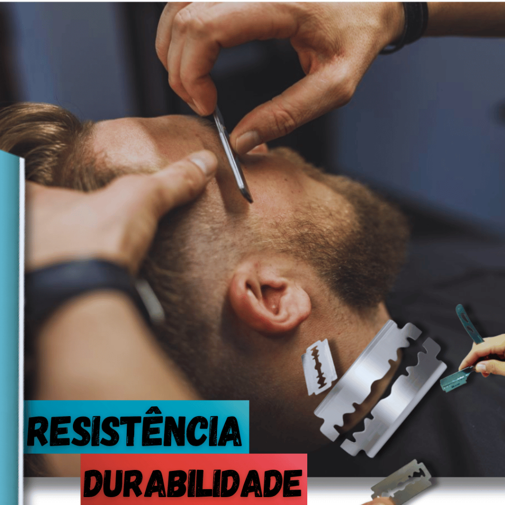 Kit 50 Lâminas de Barbear Lord Platinum Profissional | Gillette p/ Navalha e Barbeiros Linha Premium