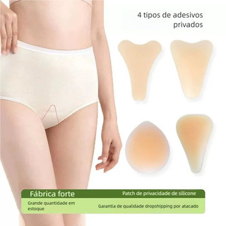 Peças Íntimas Capa Adesivo Invisível Protetor De Silicone Reutilizável Pastéis De Peito Para Mulheres Biquíni Leggings