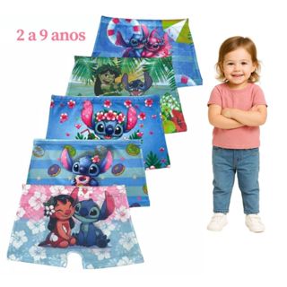 Kit 10 e 5 Calcinha Boxer Infantil Sublimada Roupa Menina Personagens Calçolinha Juvenil em Oferta na Shopee