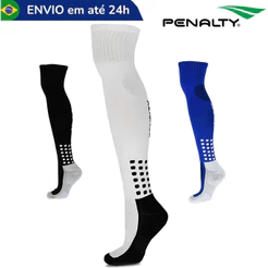 Meião Futebol Penalty Matis Meia Adulto Longo Comprido Esporte Society Futsal Meia Campo Adulto Pro