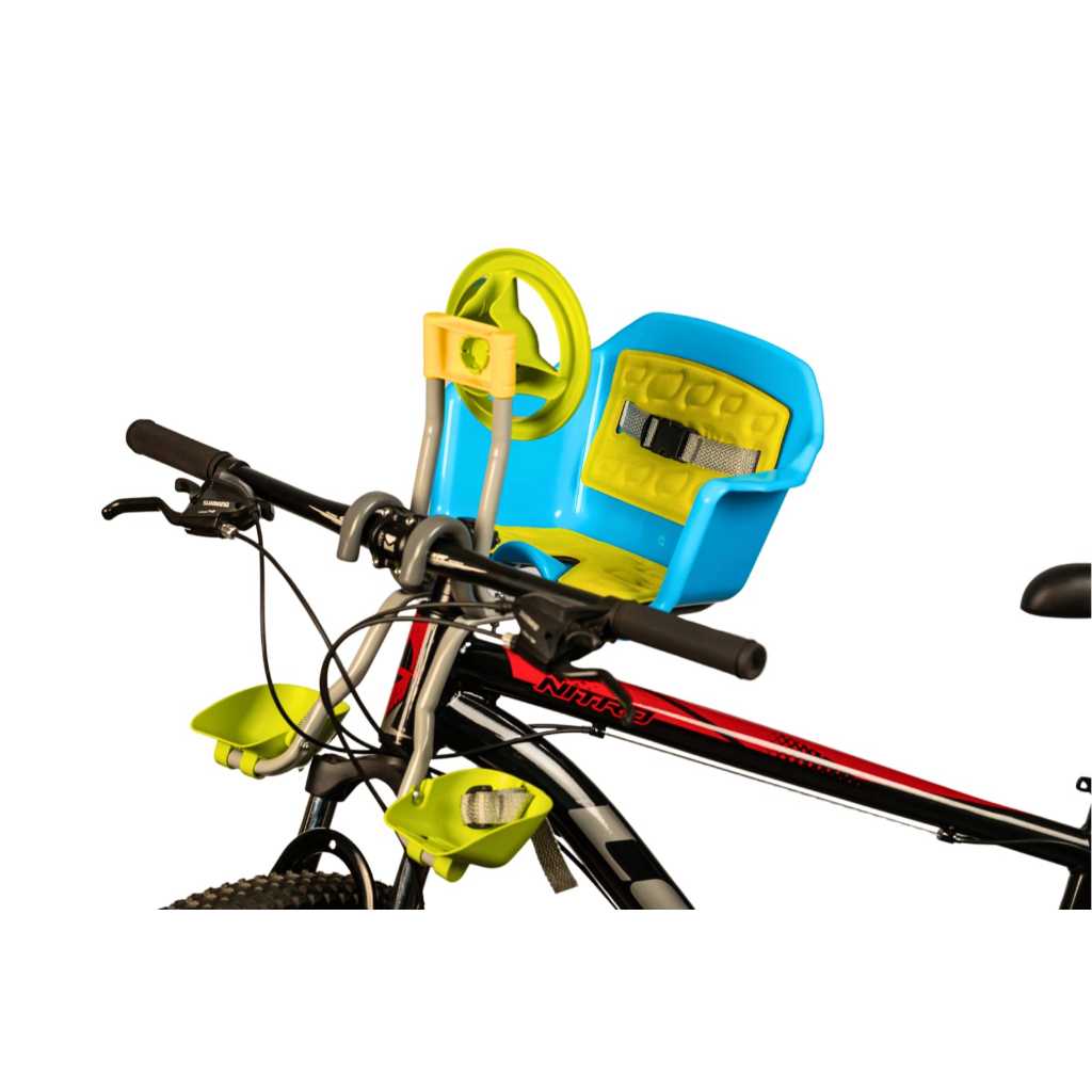 Cadeirinha infantil dianteira para Bicicleta FLEXBIKE TOY COLORÊ - PJ210 em Oferta na Shopee