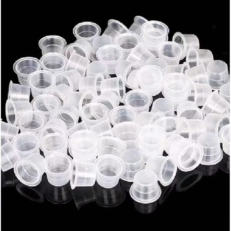 100 Batoques Descartável Tinta Micropigmentação Medio Alto Tamanho 100 und 11mm para Tatuagem kit em Oferta na Shopee