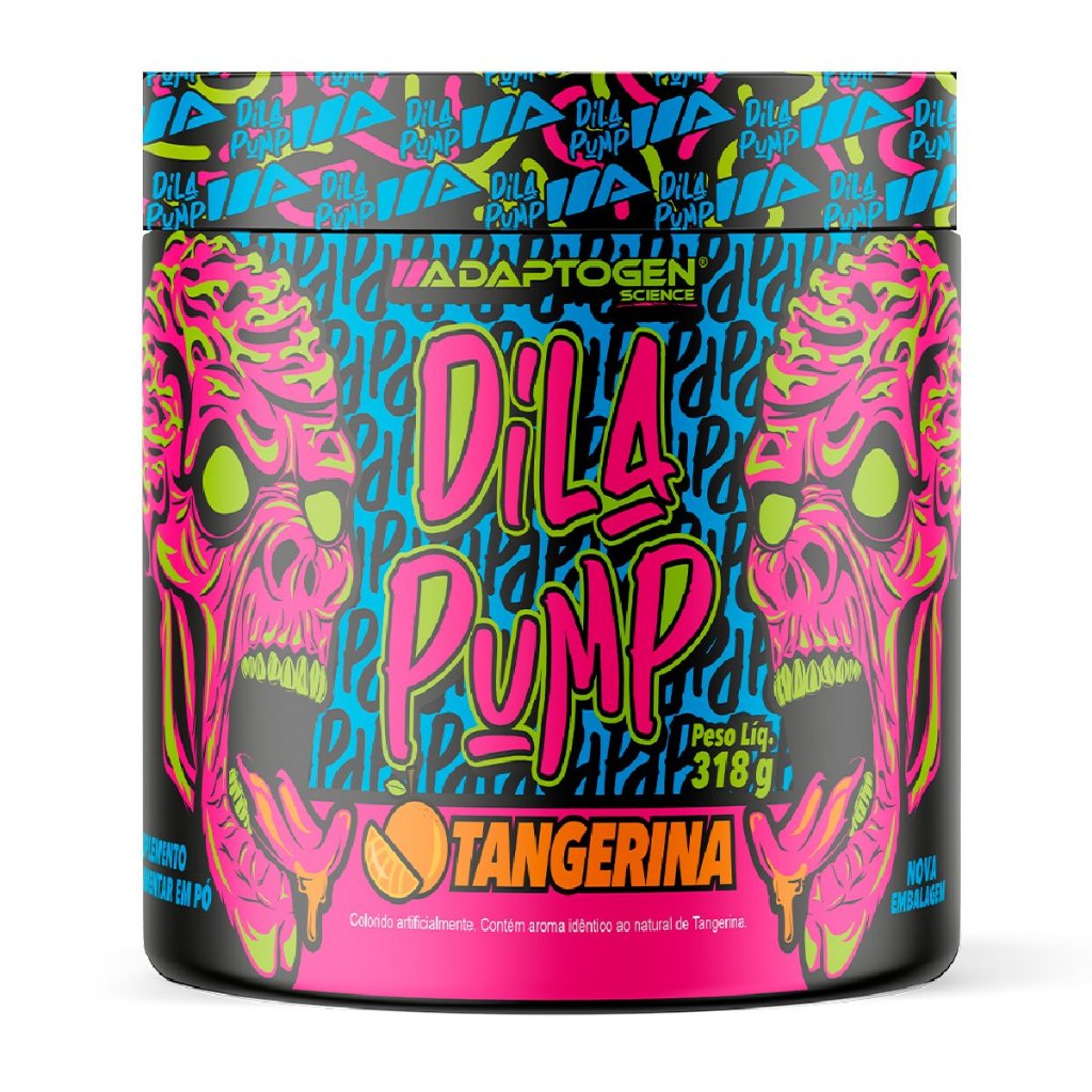 Pré Treino Dila Pump Pote 318g Adaptogen - Health