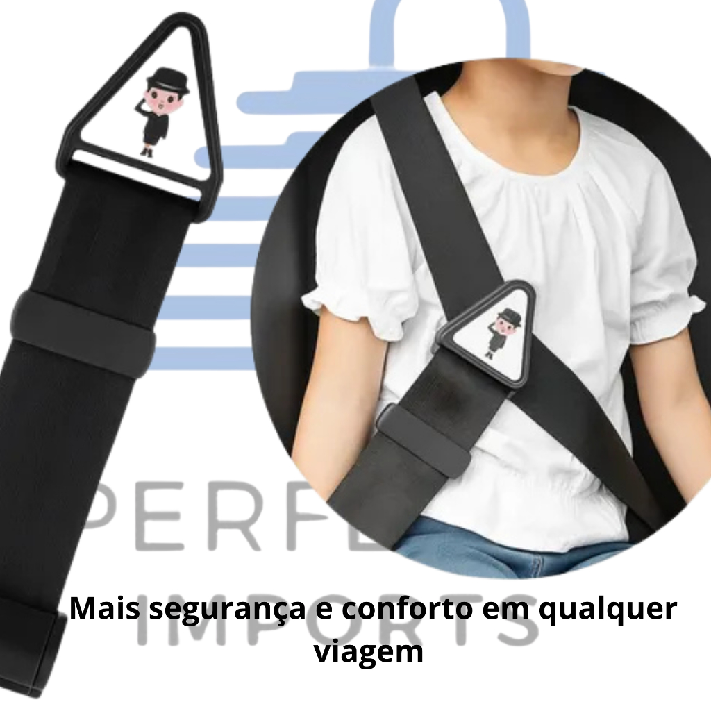 Ajuste Seguro Plus Adaptador Cinto De Segurança Para Criança