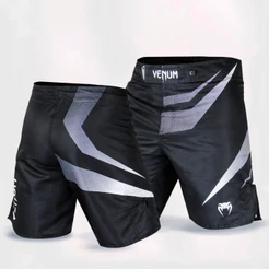 Bemuda Venum Jiu Jitsu Fightshort Advanced Wild Force Dark Preto