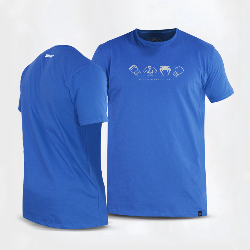 Camiseta Venum Icons Basic Azul - Men Clothes