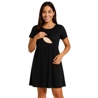 Vestido de Amamentação Feminino para Gestante Premium em Oferta na Shopee