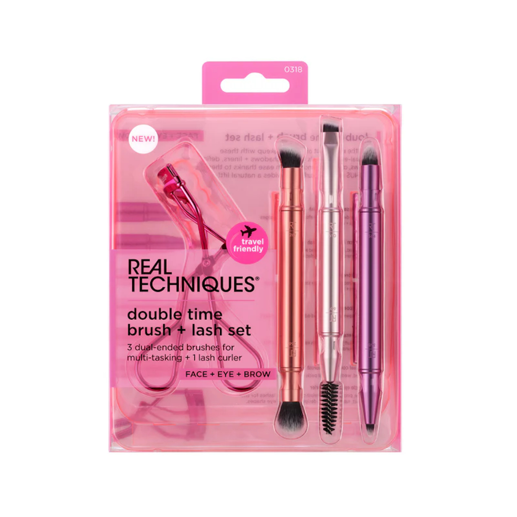 Imagem Real Techniques - Double Time Brush + Lash Set 10031800