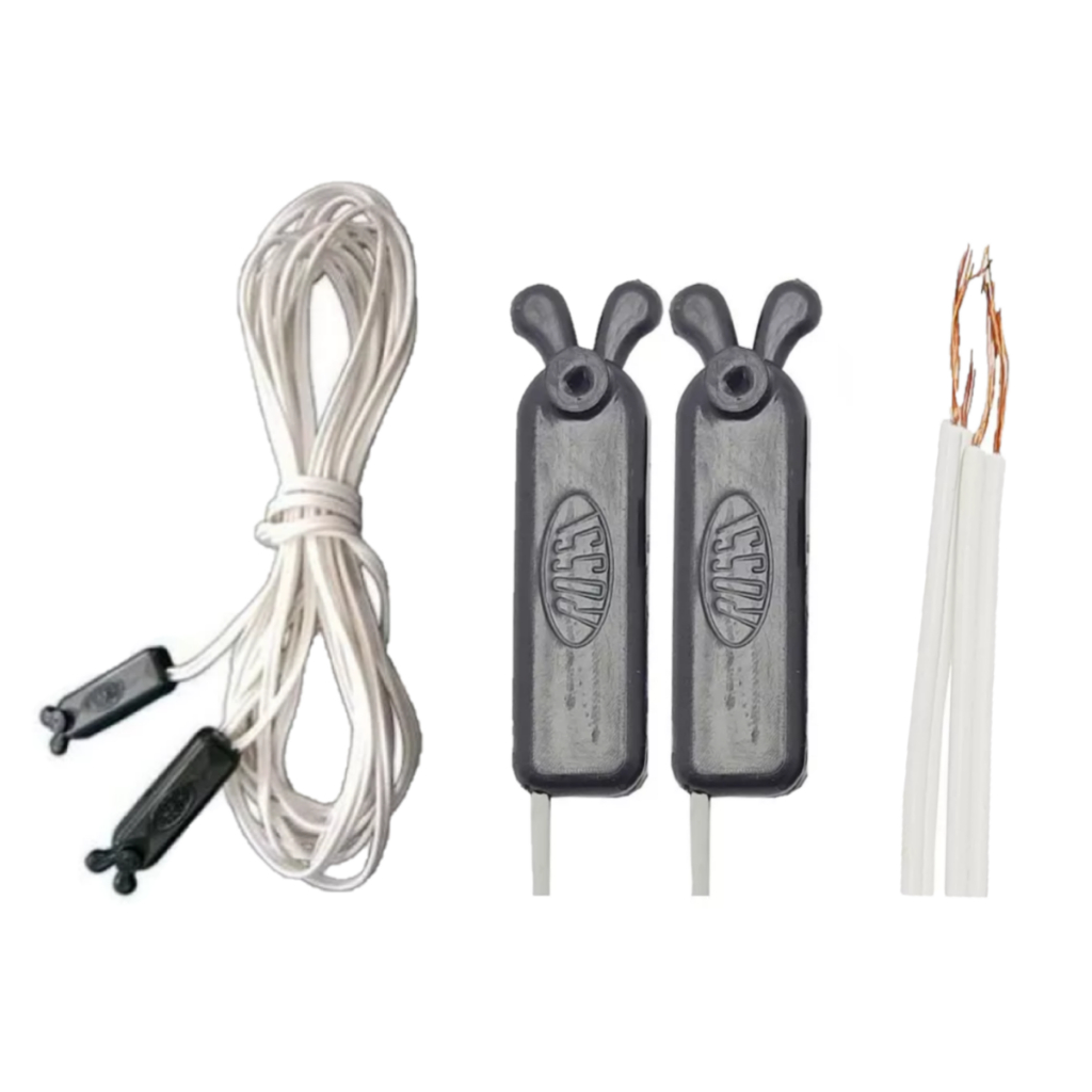 Kit Sensor Fim De Curso Reed Switch Bv 2,00 M Original Rossi Cinza