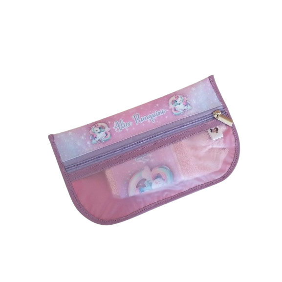 Kit higiene bucal unicórnio personalizado