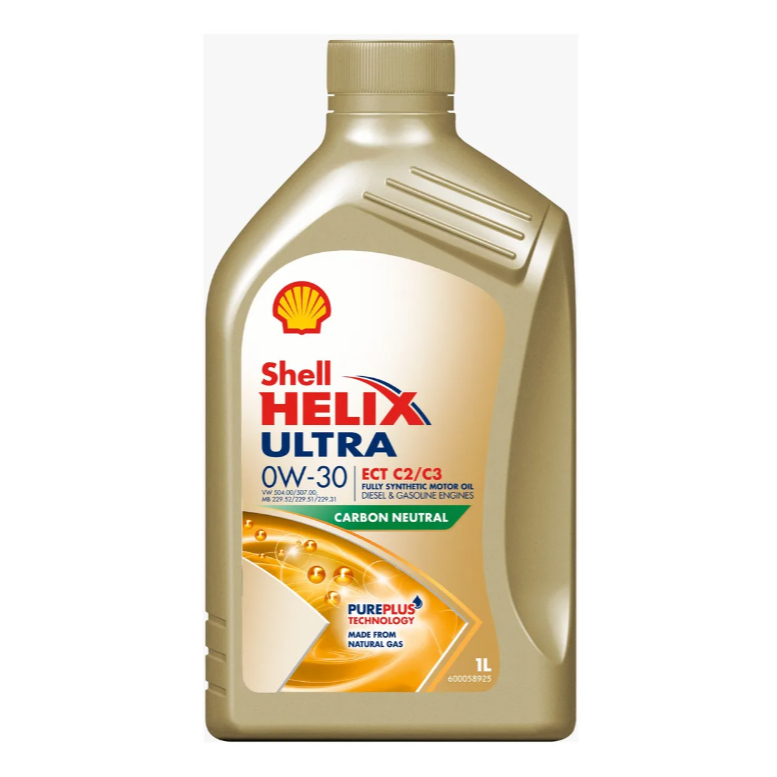 Óleo De Motor Shell 0w30 Helix Ultra C2 C3 Sintético 1l Amarok