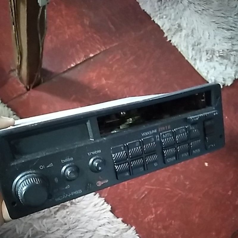 rádio carro wolksline etr tll