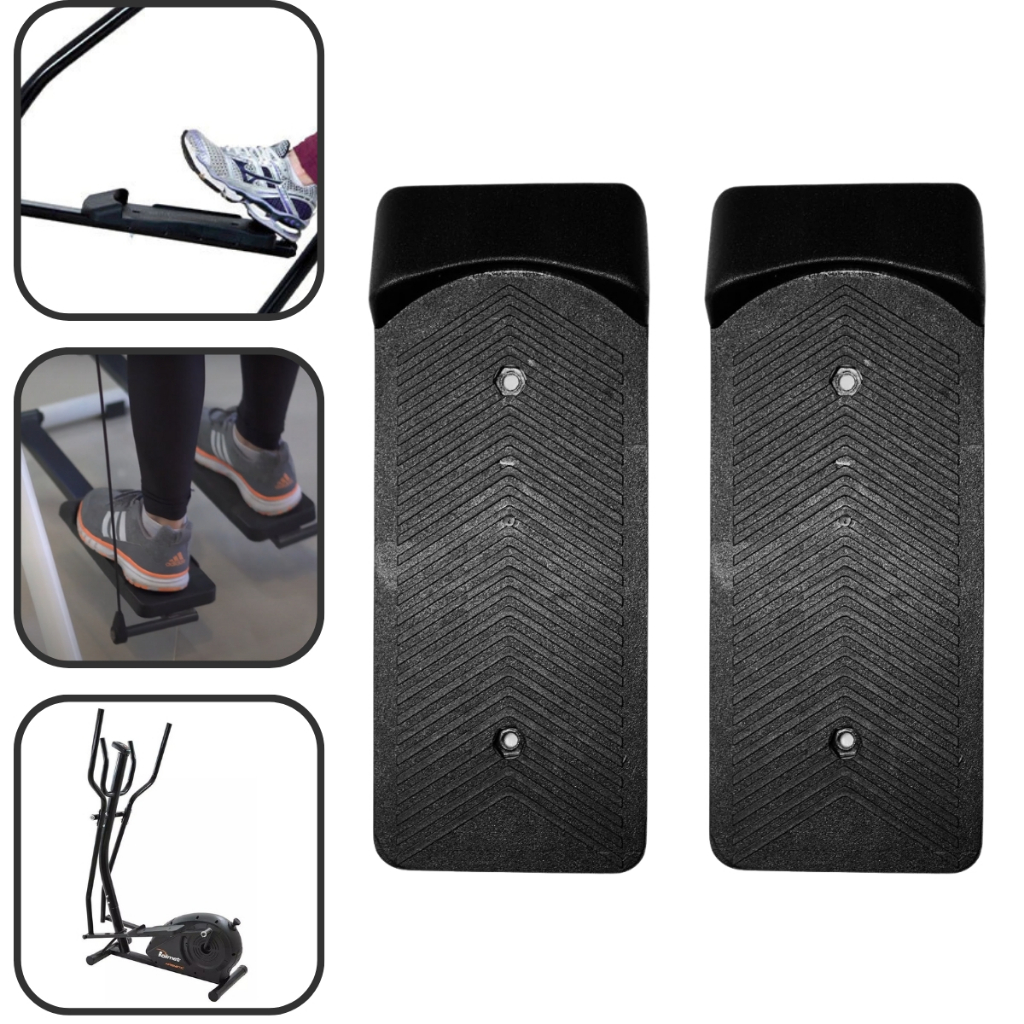 Par de Pedaleira Anatômico para Aparelho Elíptico e Simulador de Caminhada em Oferta na Shopee